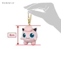 Sanei Jigglypuff close-up reveals soft plush texture and bright eyes.