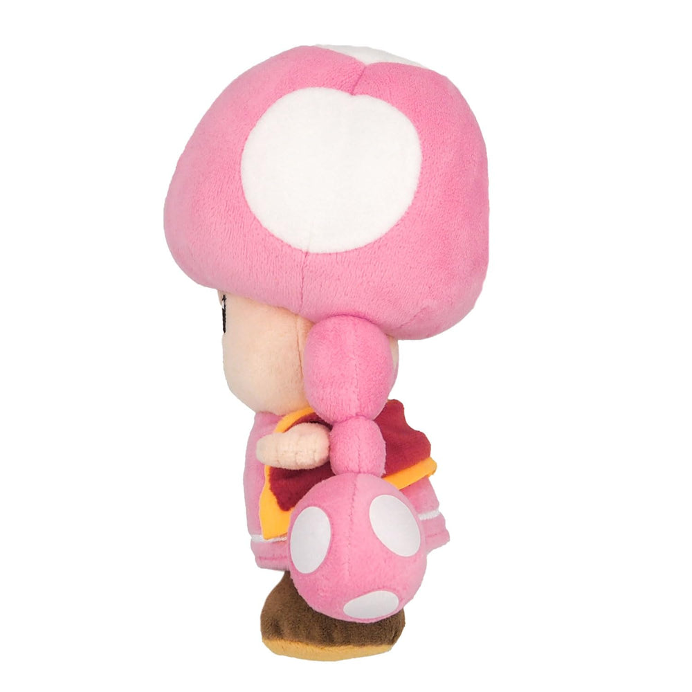 Sanei Toadette plush full body on display for shelf setups