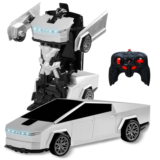 SANGQAOFU remote control car front view with bright headlights for night and day play