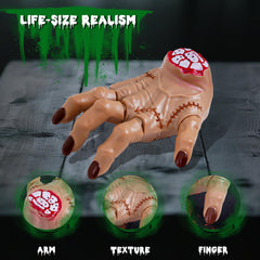 SANGQAOFU Wednesday Thing Hand in dark creates spooky Halloween suspense