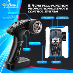Sanherb battery compartment and chassis view showing durable build for rugged use