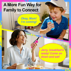 SANJOIN Kids Walkie Talkies suitable for indoor and outdoor play and group activities