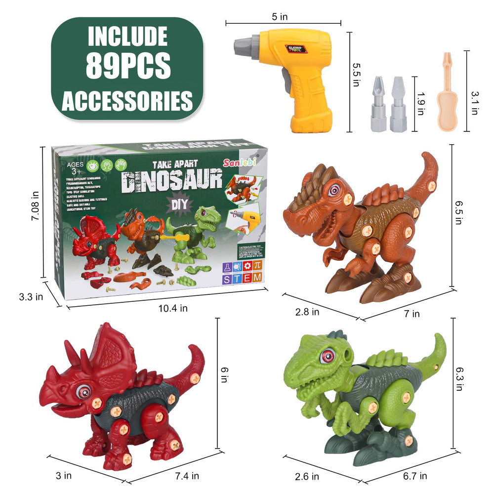 Sanlebi Safe ABS material with smooth edges for kid-friendly construction.