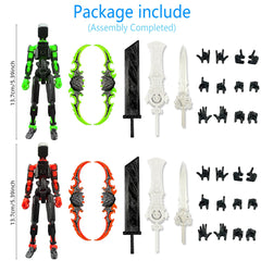 SANSGOUP vibrant PETG figure for durable color display.