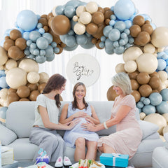 saratimtou pastel blue balloons 10inch gentle accents for garlands