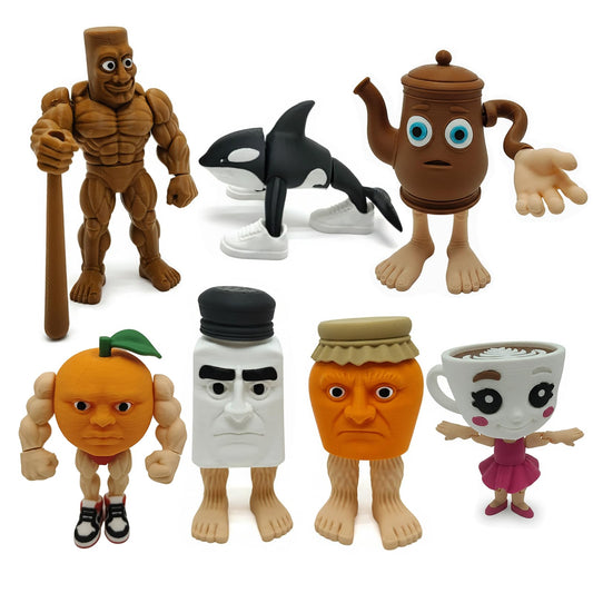 Sarcidery Brainrot large figure for desk display and playful imagination.
