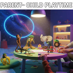 Playroom Brainrot hero encourages imaginative storytelling and pose experimentation.