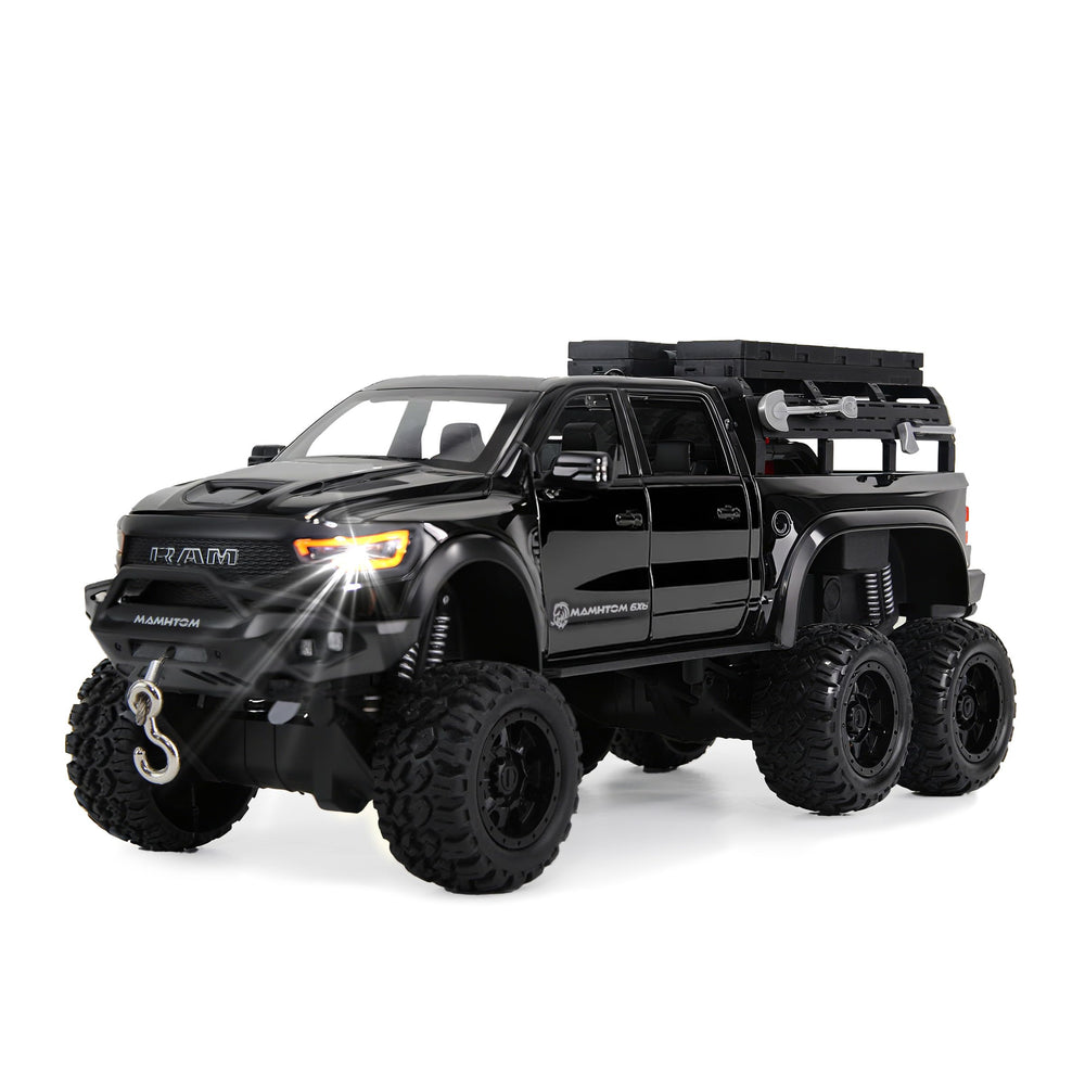 SASBSC 6x6 pickup with off-road styling for durable, imaginative play.
