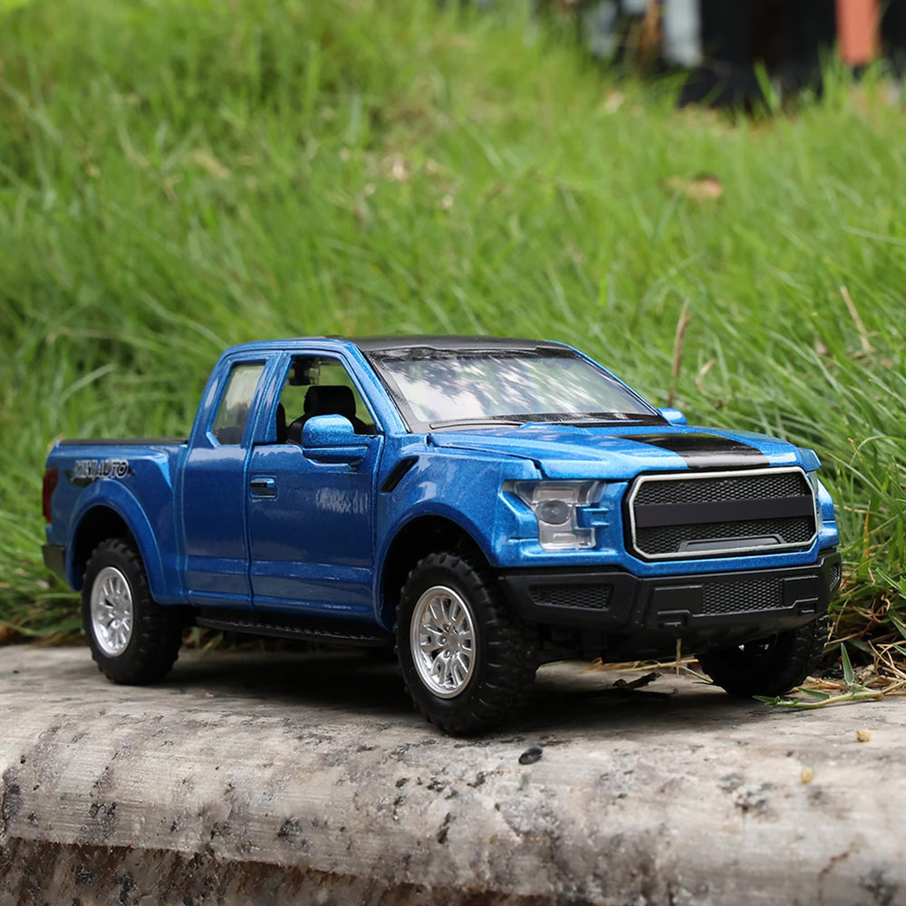 SASBSC F150 truck on a desk, gift-ready for young car lovers