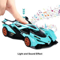 SASBSC Lambo V12 blue light and sound enhance pretend racing experiences