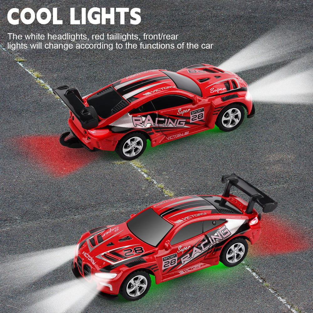 SASBSC Mini RC car USB-C-battery enables longer play sessions.