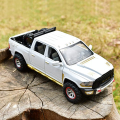 SASBSC RAM 1500 lights and sounds enhance nighttime pretend driving.