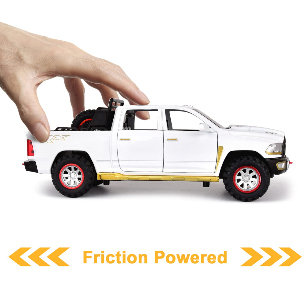 SASBSC RAM 1500 open-door action showcases moving doors for interactive play.