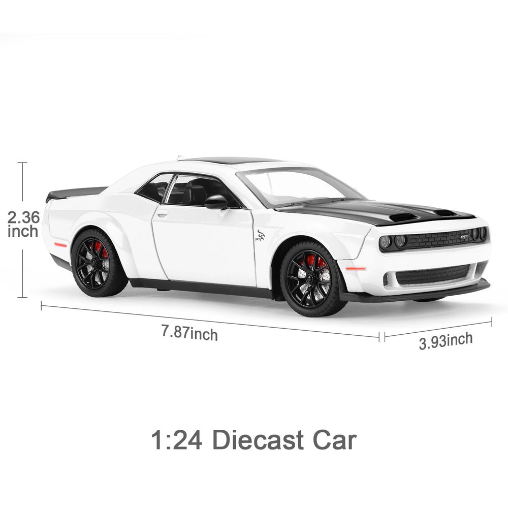 SASBSC white muscle car open doors shows interactive play feature