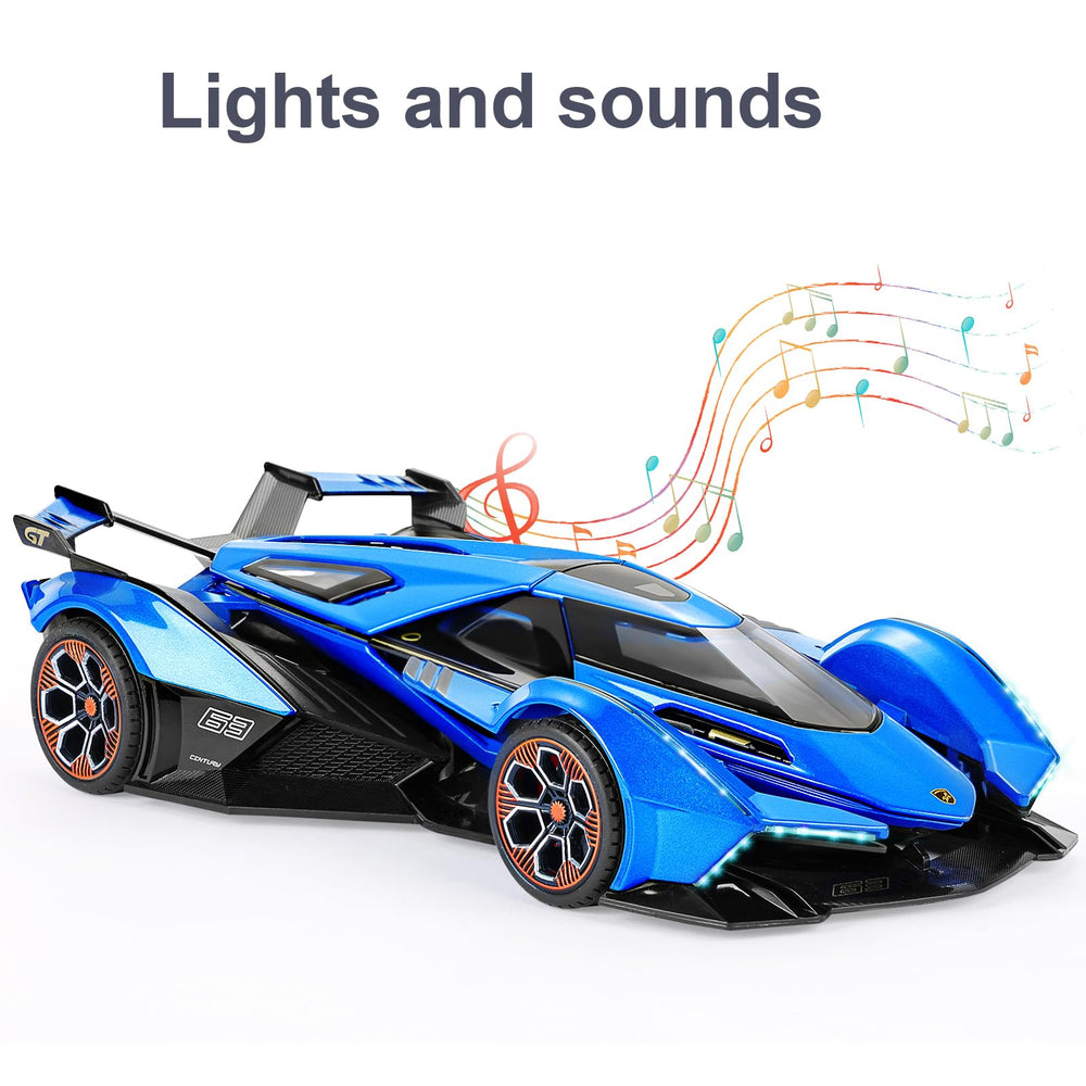 SASBSC V12 blue LED light enhances nighttime-style play.