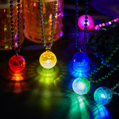 Sasylvia necklace close-up shows durable plastic and alloy build.
