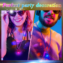 Sasylvia durable plastic-alloy necklace resists wear at concerts.