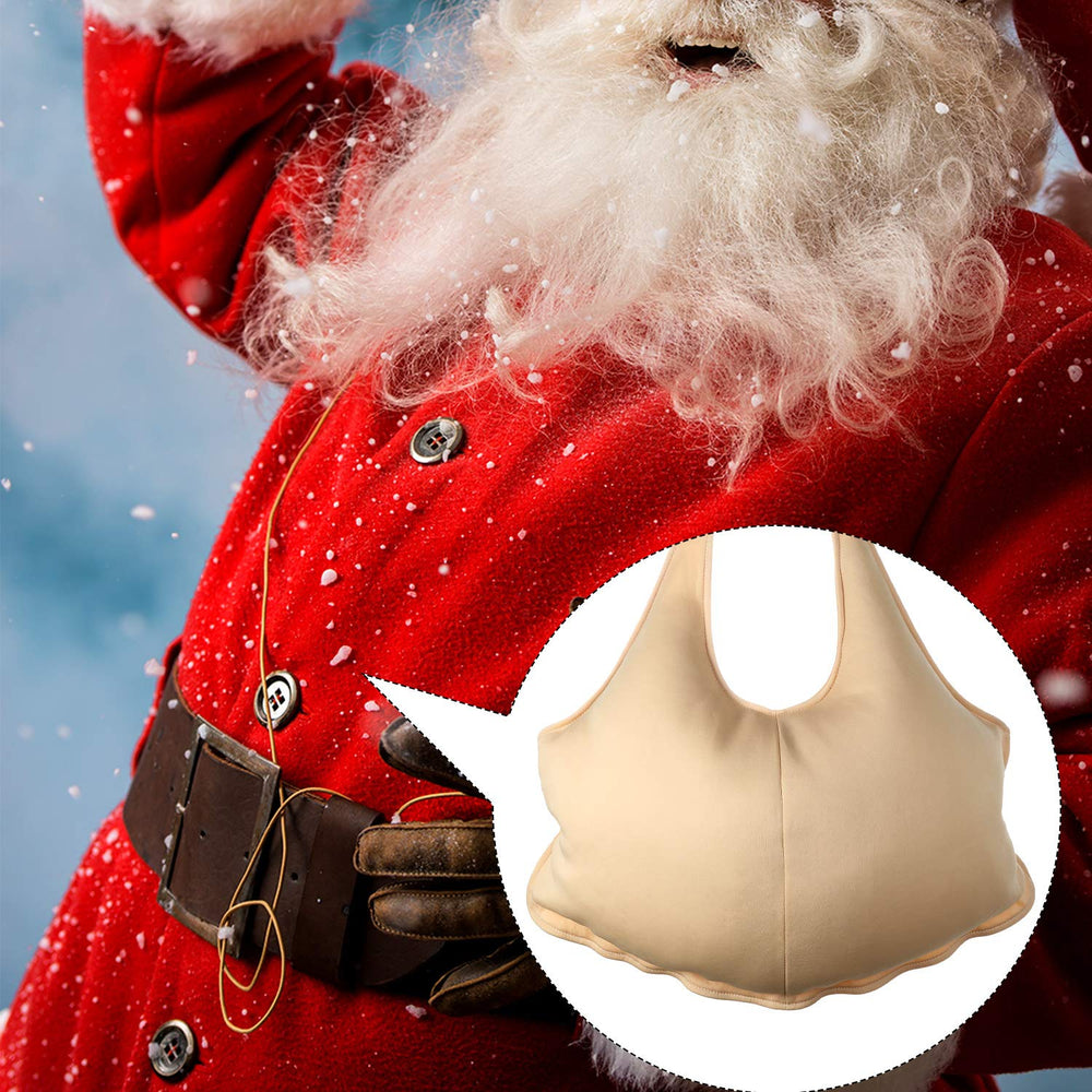SATINIOR Santa belly stuffer lightweight comfort for Christmas and Halloween cosplay.
