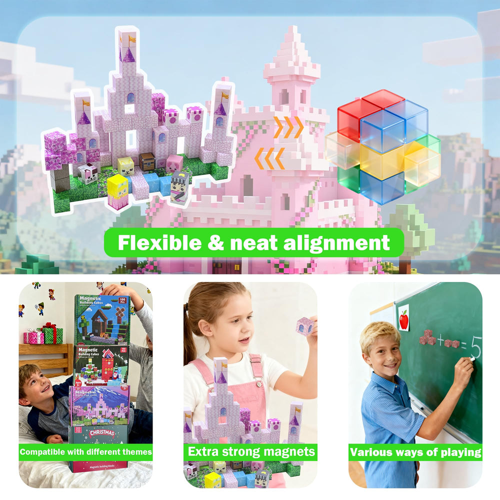 Satlasave magnetic blocks arrive ready for gifting as an educational, screen-free activity.
