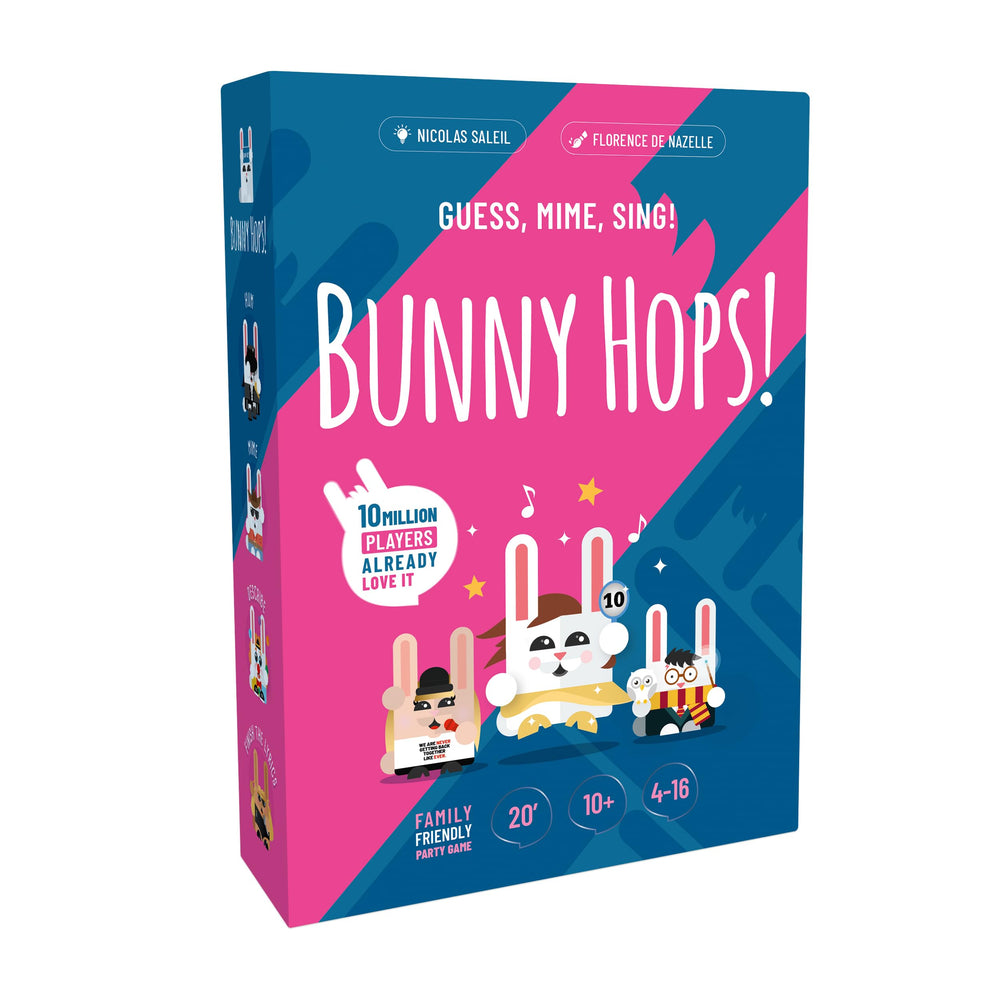 SAVANA Bunny Hops game box front for family gatherings and lively evenings
