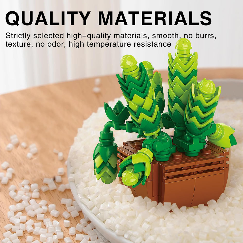 Sawaruita blocks are durable ABS and non-toxic for safe, long-lasting display.
