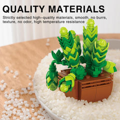 Sawaruita blocks are durable ABS and non-toxic for safe, long-lasting display.