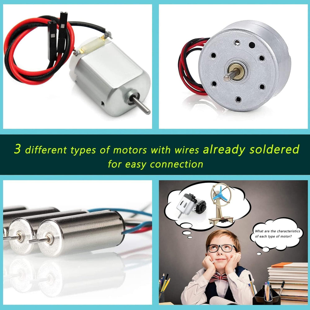 SCAEMO wind car kit to illustrate energy conversion through play