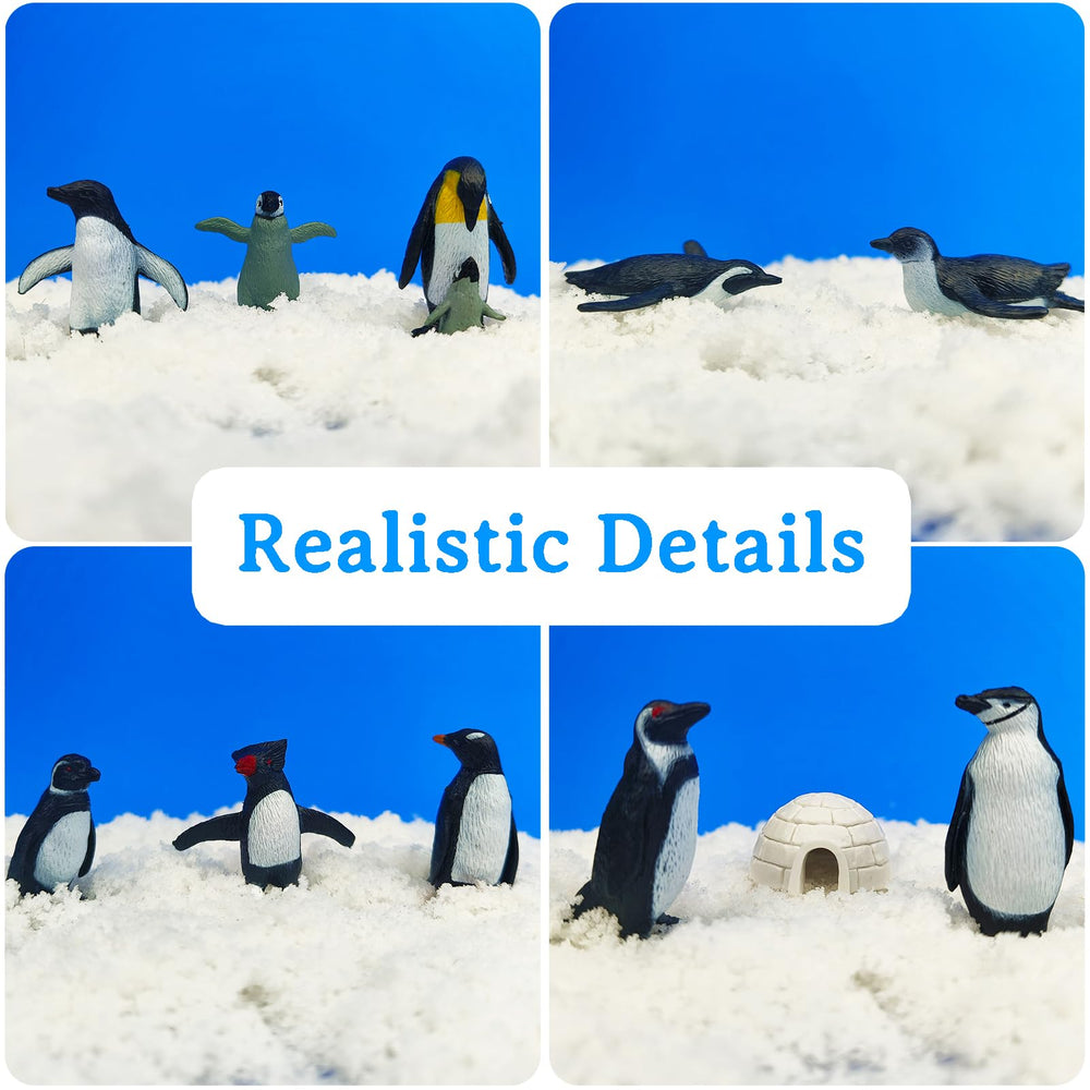 SCAHOW penguin decorations brighten gardens, shelves, and party decor.