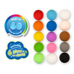 Scentco Air Dough googly eyes for character-filled sculptures and stories.