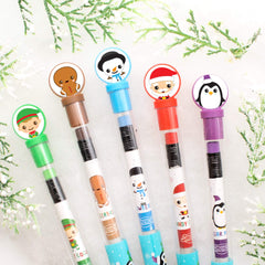 Giftable Smencils set for party favors and family learning nights.
