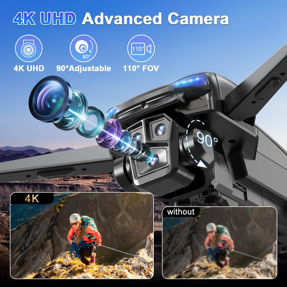 ScharkSpark remote controller with LCD screen for real-time video and control