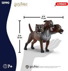Schleich Cerberus Fluffy figurine with premium detail, officially licensed Potter collectible.
