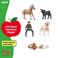 Schleich Farm World removable bridle for realistic riding gear.