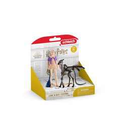 Schleich Baby Thestral figurine showing realistic details for display or play.