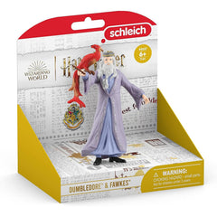 Schleich Harry Potter Fawkes figure for vibrant display and imagination.