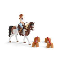 Schleich saddle and tack details enhance realistic riding play sessions.
