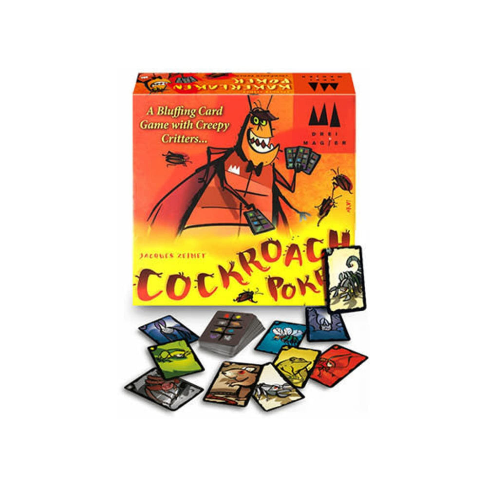 Schmidt Cockroach Poker ages eight plus display for family play