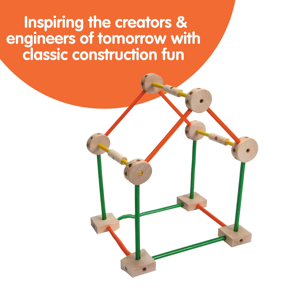 Schylling MKT Super Makit colorful pieces that spark color recognition and planning