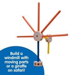 Schylling MKT Super Makit connector rods for sturdy, versatile builds