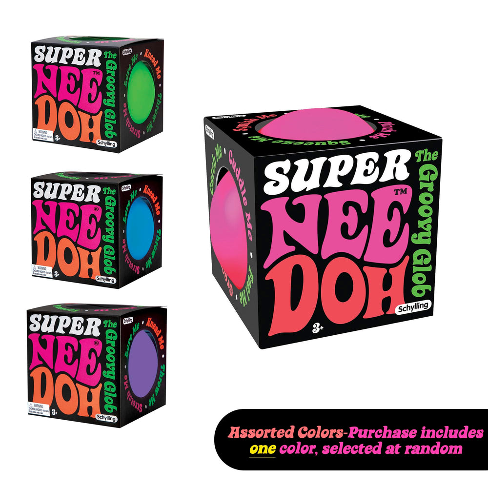 Schylling Nee Doh jumbo ball in action boosts focus during study