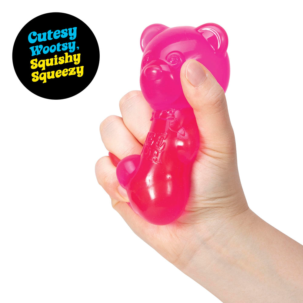 Jelly-like filling provides a satisfying squeeze and texture.