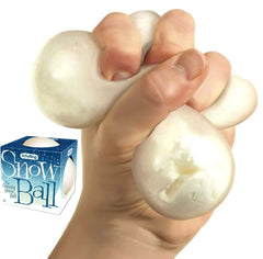Schylling Snow Ball fidget in office scene supports concentration