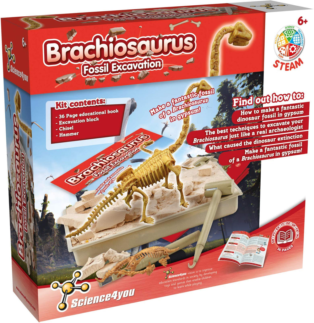 Science4You Brachiosaurus kit makes a playful science gift for curious kids.