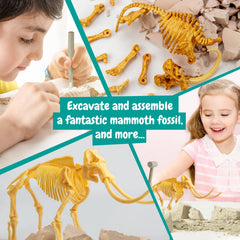 Science4you Mammoth dig experience: immersive play that blends learning and hands-on discovery.