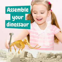 Science4you Mammoth fossils collection: 17 pieces to assemble a complete prehistoric mammoth.