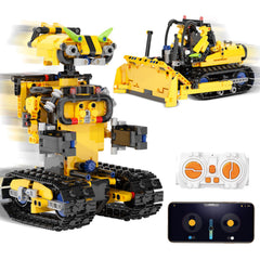 Sciencow 2-in-1 robot kit build demonstrates hands on STEM exploration