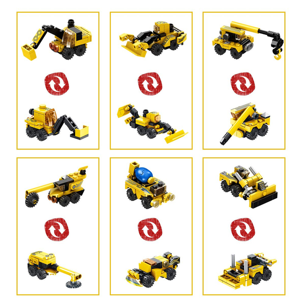 Sciencow-mini-construction-trucks image captures quick, shareable truck builds