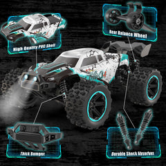 Scientoy RC car in action illustrating off-road versatility and excitement