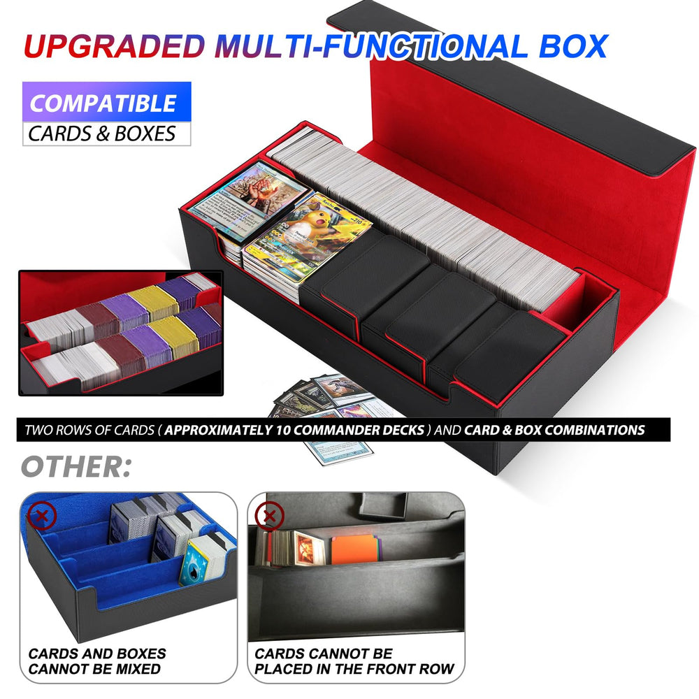Versatile for MTG, Yu-Gi-Oh!, Pokémon, and other card games.