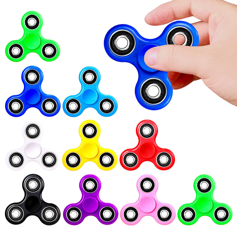 SCIONE fidget spinner 25-pack multicolor for party favors and classroom prizes.
